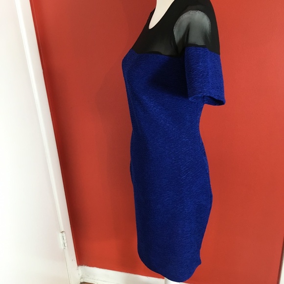 love J Ladies/Juniors blue & black dress, size M - Picture 6 of 8